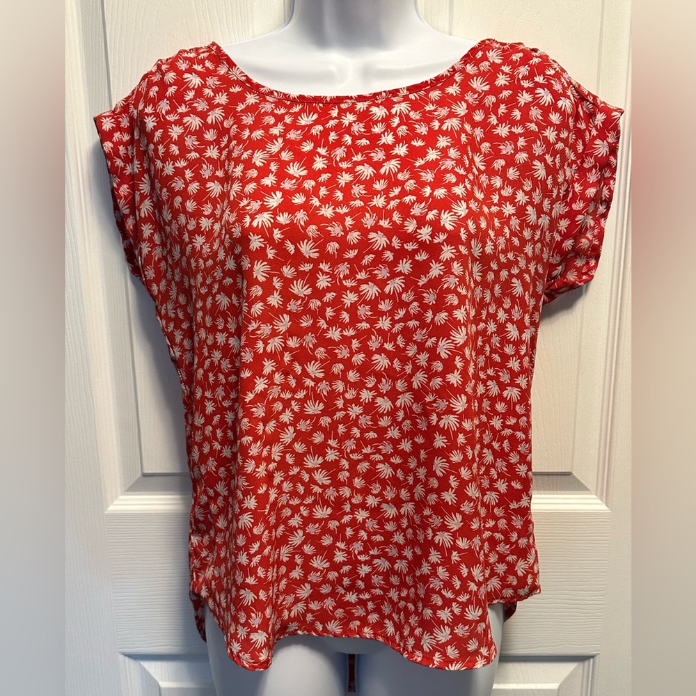 Womens Hippie Rose floral top size small
